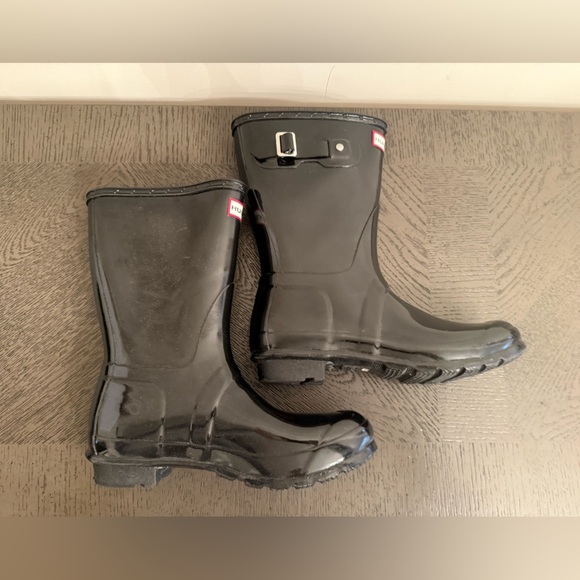 Hunter Women's Original Short Gloss Rain Boots size 8 - Picture 8 of 9